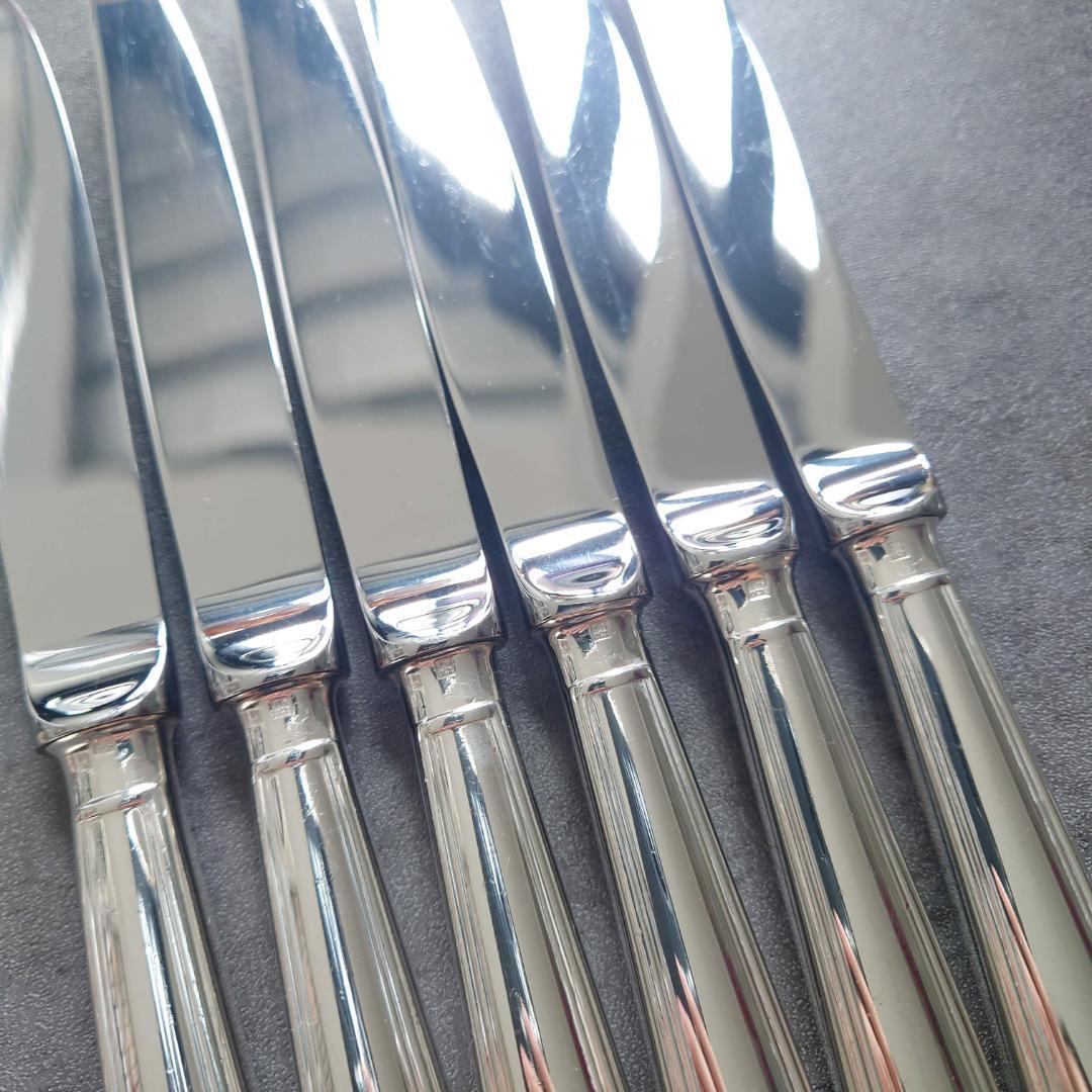 美品 クリストフル アルビ デザートナイフ 6点 - メルカリ