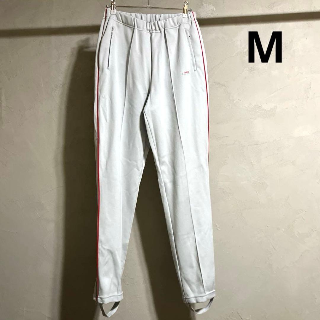 80s デサント製 adidas ヴィンテージ トラックパンツ 銀タグ 80s 80年代 adidas アディダス ジャージパンツ トラックパンツ