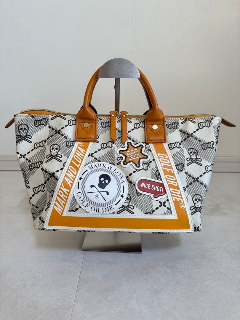 MARK&LONA 即完品 カートバック ラウンドバッグ 新品・正規品】マークアンドロナ カートバッグ ラウンドバッグ 紙袋