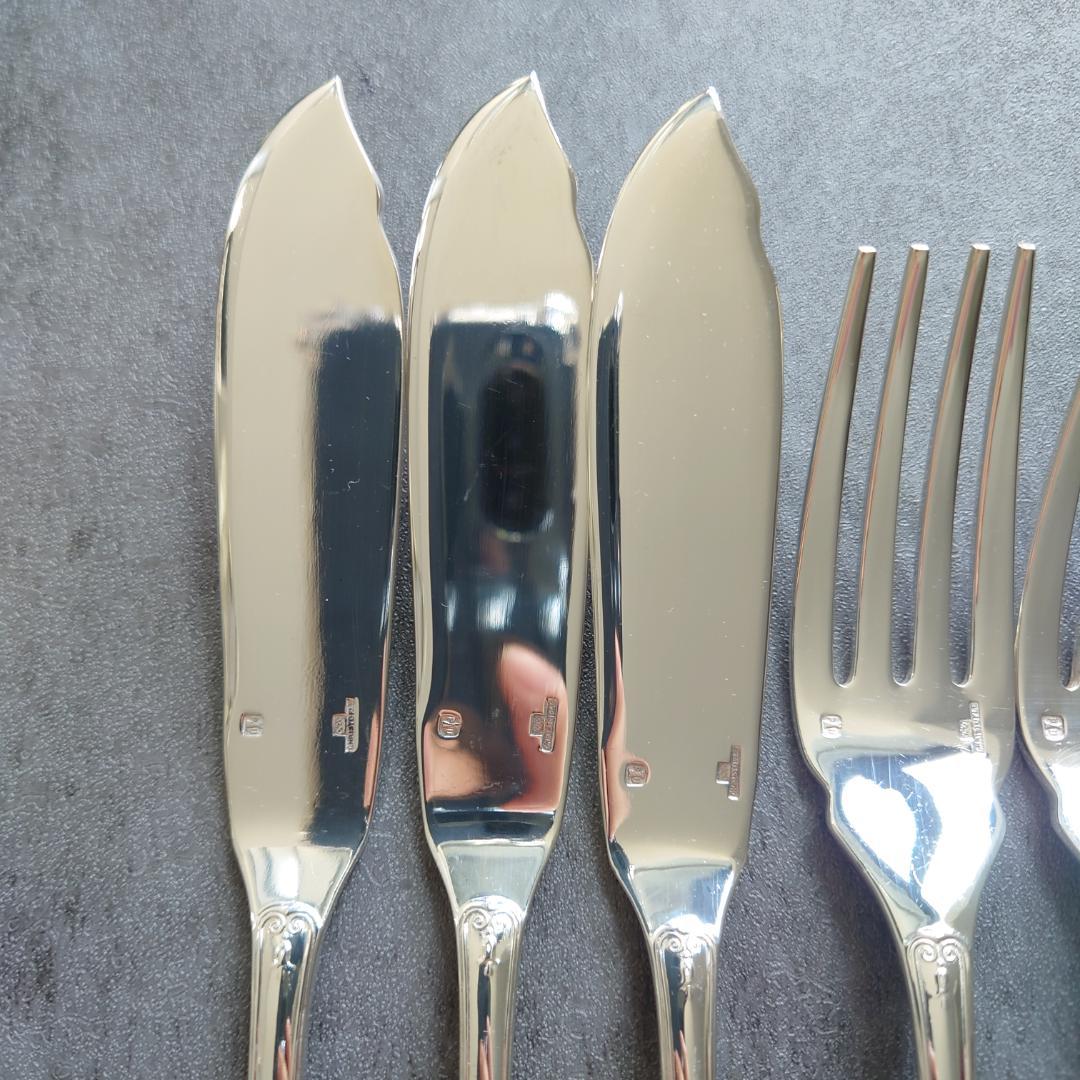 美品 クリストフル マルメゾン フィッシュ ナイフ フォーク 6点 - メルカリ