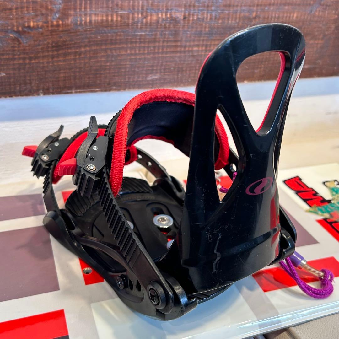 ◇状態良好◇ ZUMA 120cm キッズスノーボード ビンディング XSサイズ