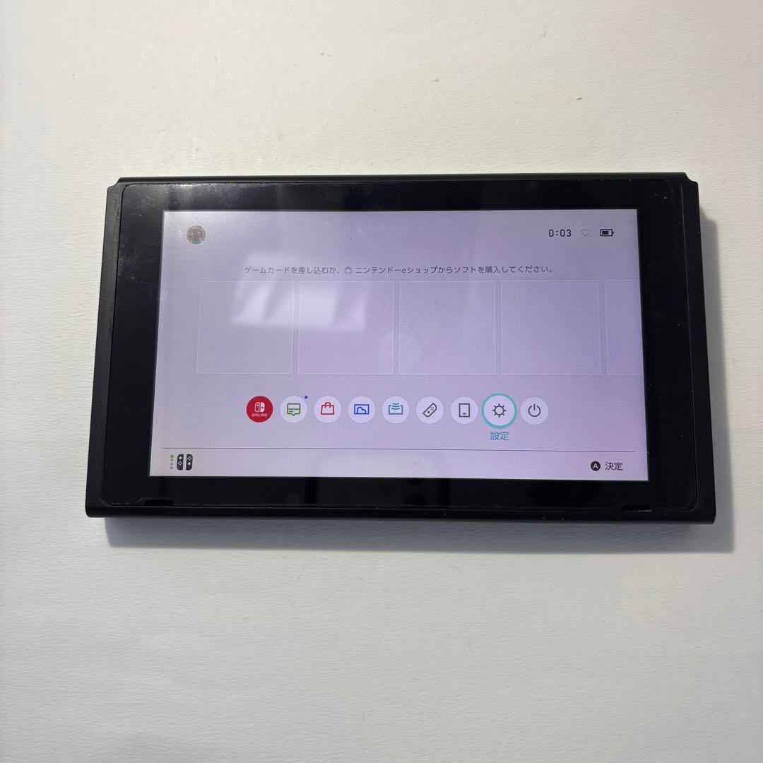 新型Nintendo Switchバッテリー強化版 本体のみ 未使用に近い】2024年8月購入 バッテリー強化版 Nintendo Switch