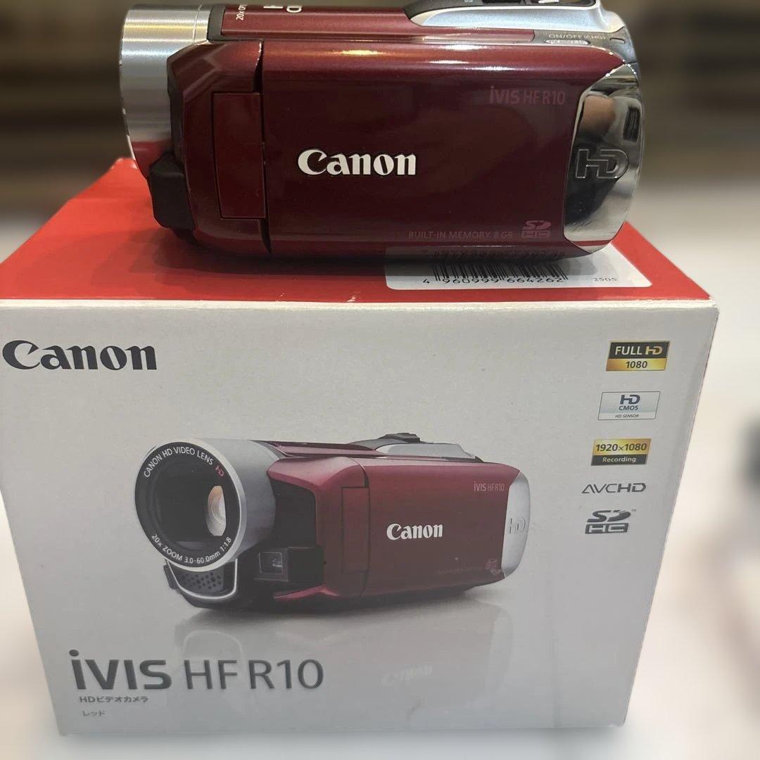 【Canon iVIS HF R10】付属品全て有り、持ち運びポーチ、三脚付き CANON iVIS HF R10 価格比較 - 価格.com