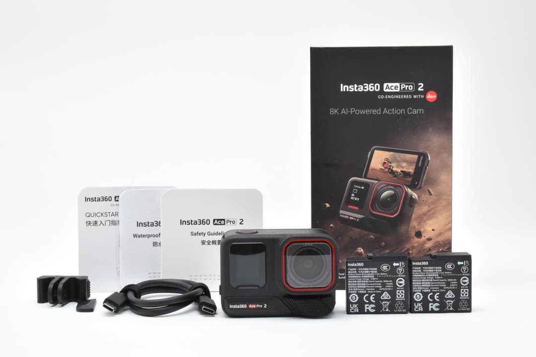 Insta360 AcePro2 デュアルバッテリー 0336 新品)Insta360(インスタサンロクマル) Ace Pro 2 デュアルバッテリー