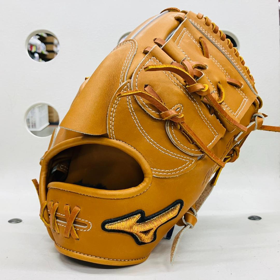 ミズノプロ　当店限定オリジナルオーダーグラブ　投手用　AXI(1)　王冠スタイル 野球 ミズノ 硬式グローブ ミズノプロ オーダーグラブ 投手AXI-1型