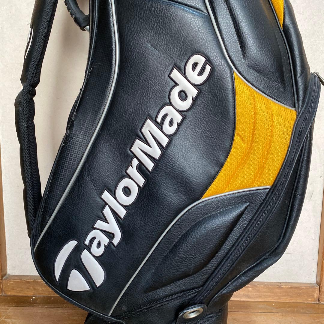 TaylorMade キャディバッグ 黒/オレンジ訳あり - メルカリ