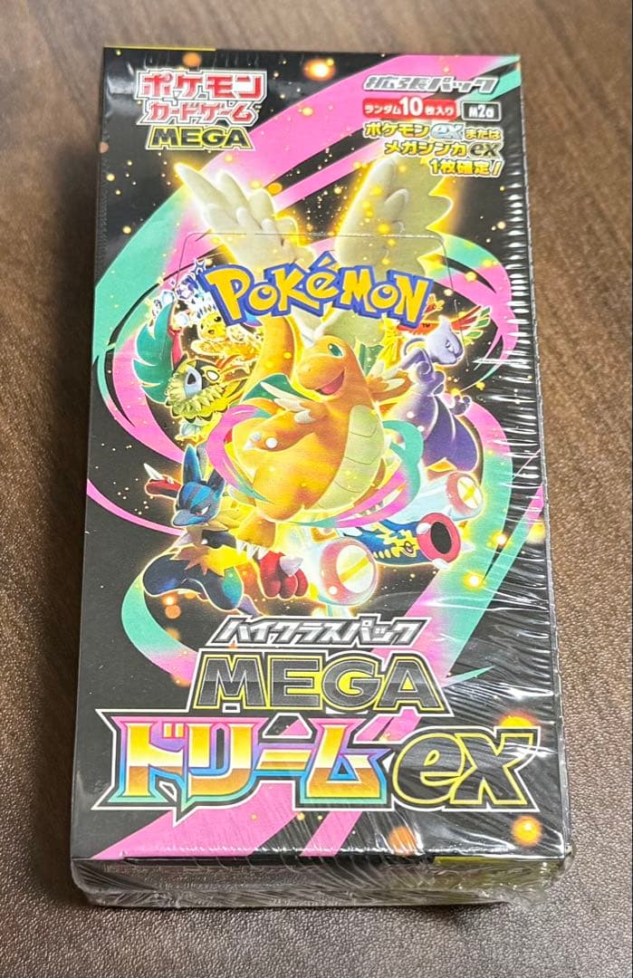 MEGAドリームex シュリンク付き 1BOX 新品 未開封品 ポケモンカードゲーム MEGAドリームex BOX MEGA ハイクラスパック 新品