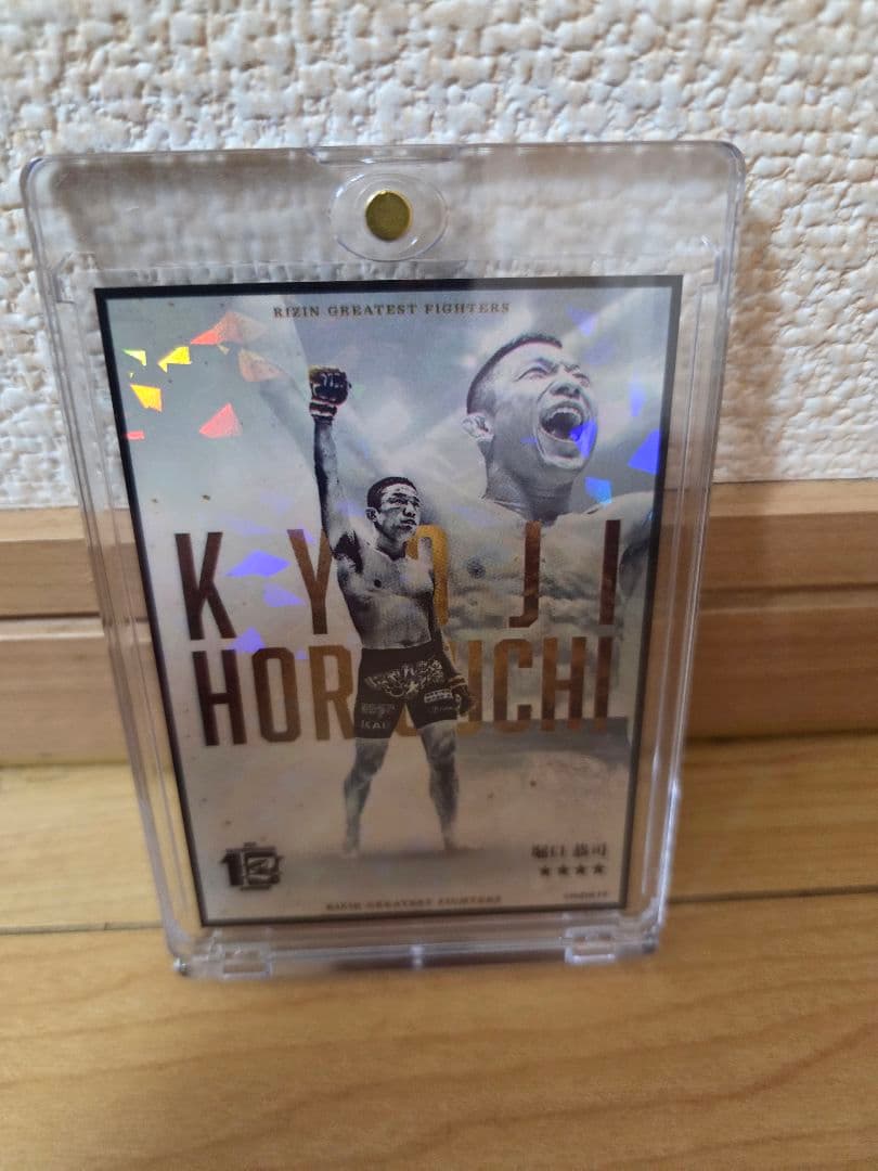 堀口恭司 RIZIN カード ライコレ ケース付 ライジン - メルカリ