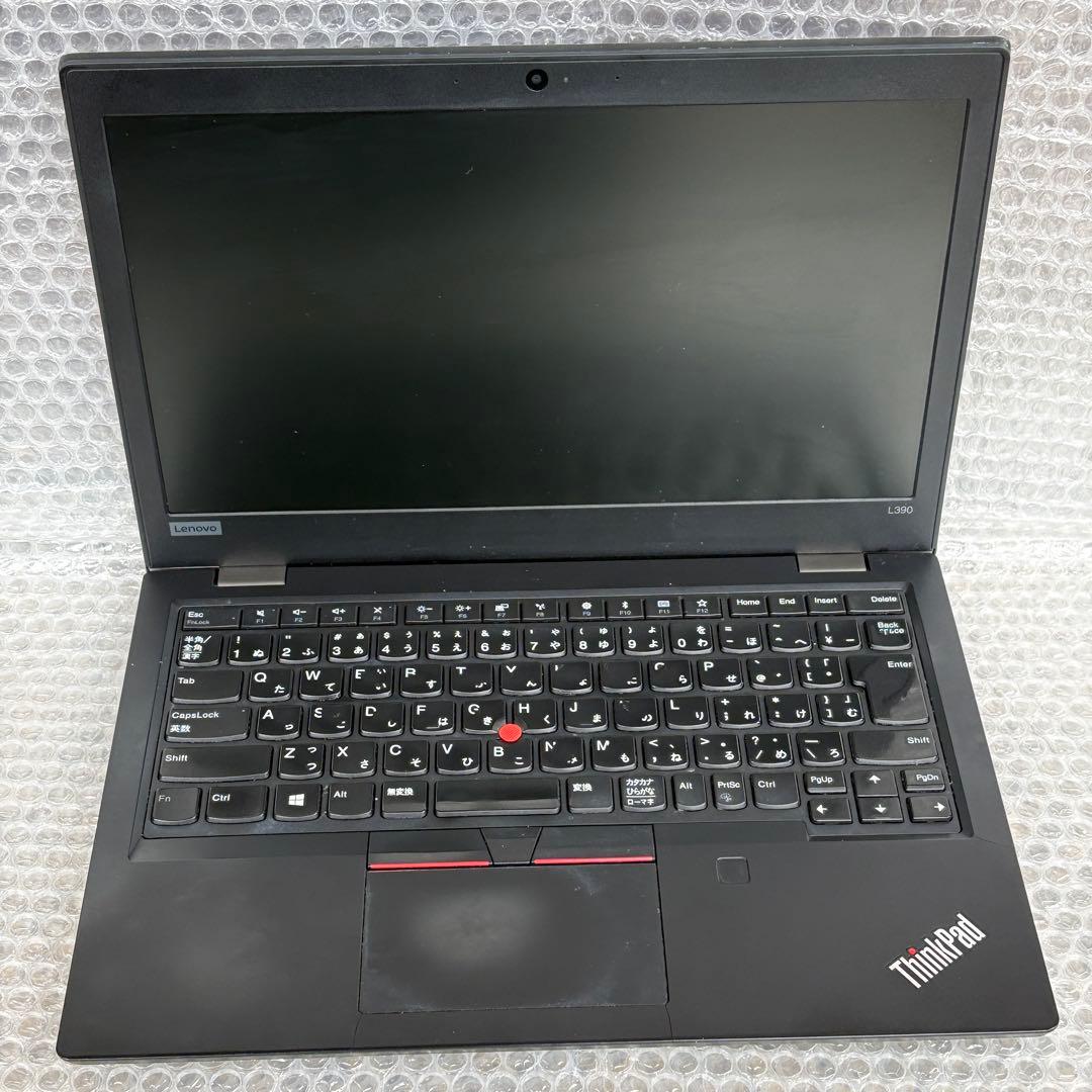 簡易確認のみ ThinkPad L390 i5-8265U メモリ等欠品 ジャンク品】Lenovo ThinkPad L390 Core i5 8265U 1.6GHz/8GB/256GB