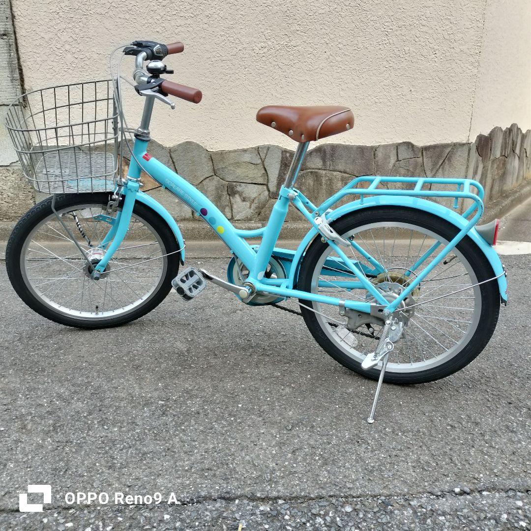 【20インチ】子供用自転車 水色 前面バスケット付き TOPONE（トップワン） キッズ 自転車 子供用自転車 20インチ 送料無料