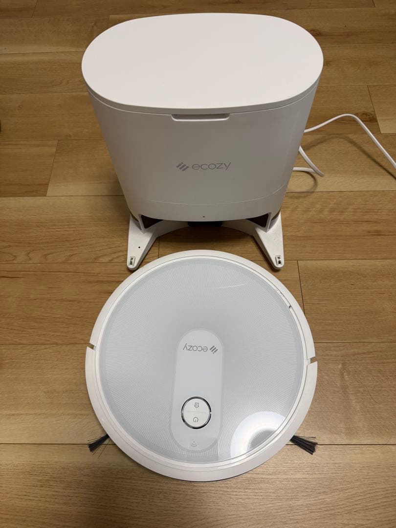 ecozy ロボット掃除機本体 ホワイト - メルカリ