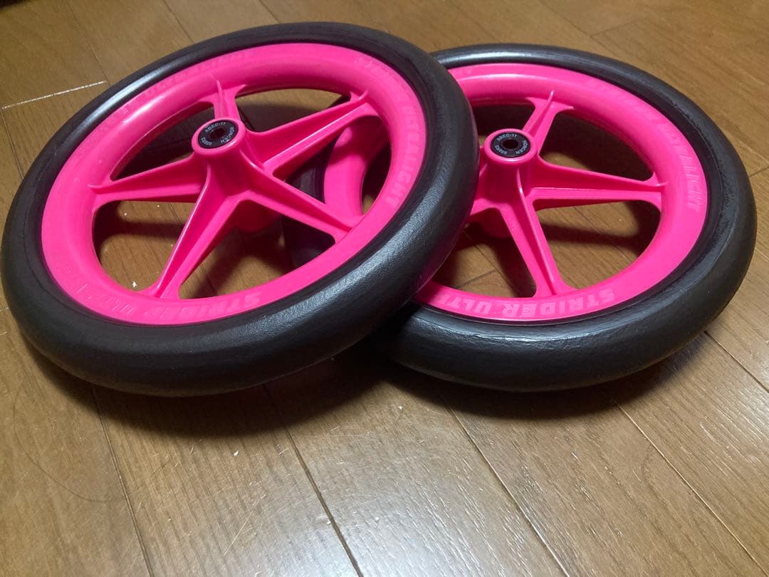 最新最軽量ホイール】STRIDER ストライダータイヤゴム化 エンジョイ