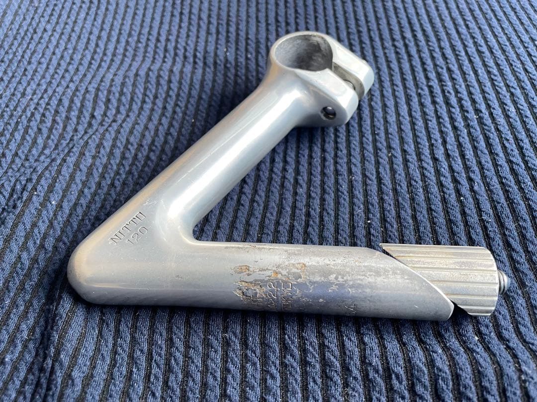 NJS NITTO 軽合ステム 120mm 58° 競輪 ピスト ロードバイク - メルカリ