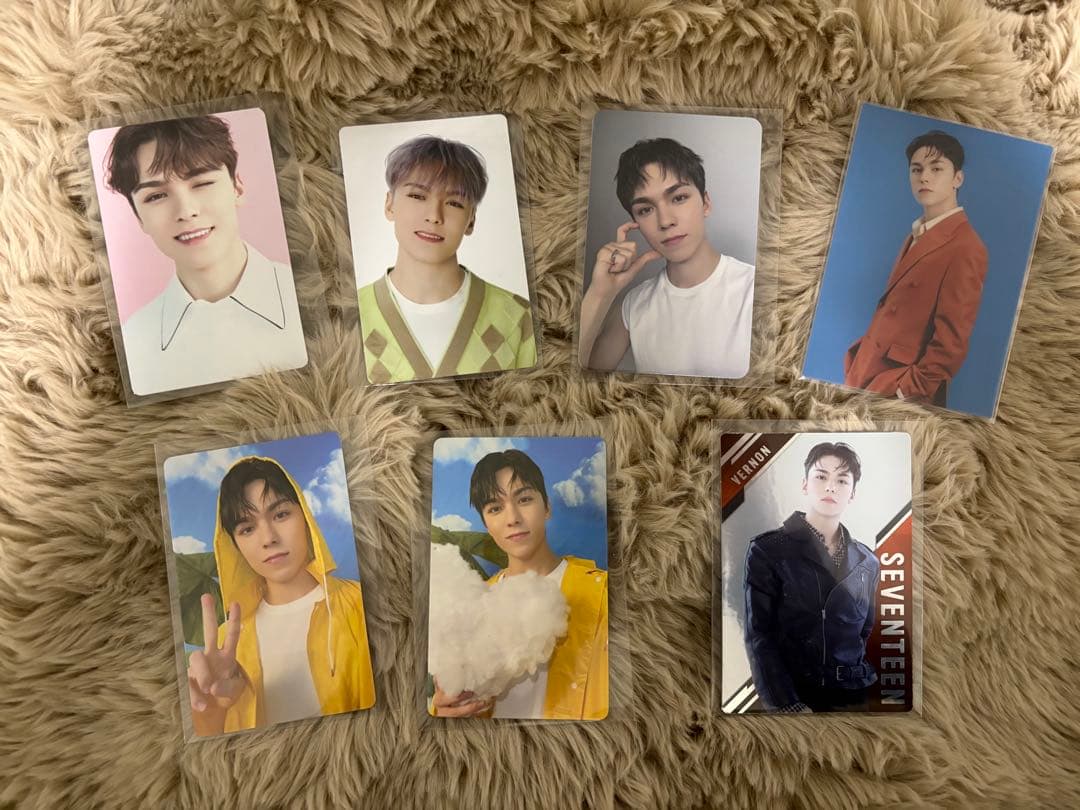 SEVENTEEN VERNON トレカ 7枚セット - メルカリ
