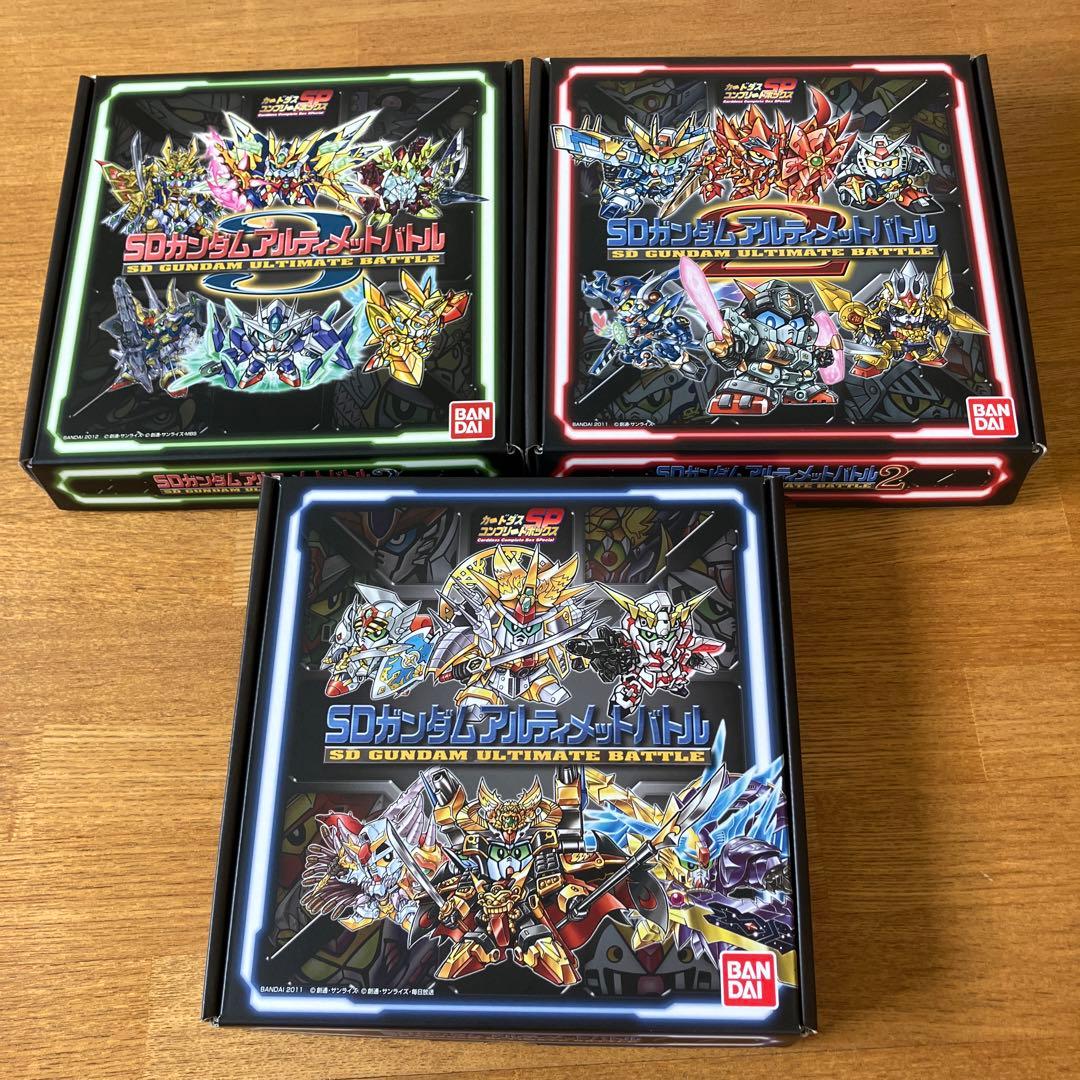 SDガンダム アルティメットバトル vol.1 2 3 カードダス - メルカリ
