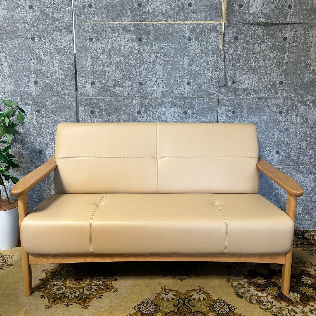 ꧁浜本工芸 HAMAMOTO꧂2人掛けアームソファ レザー 皮 肘置き 肘掛け 浜本工芸 WL-8250（180）ソファ No.8250 二人掛け 2P リビングチェア