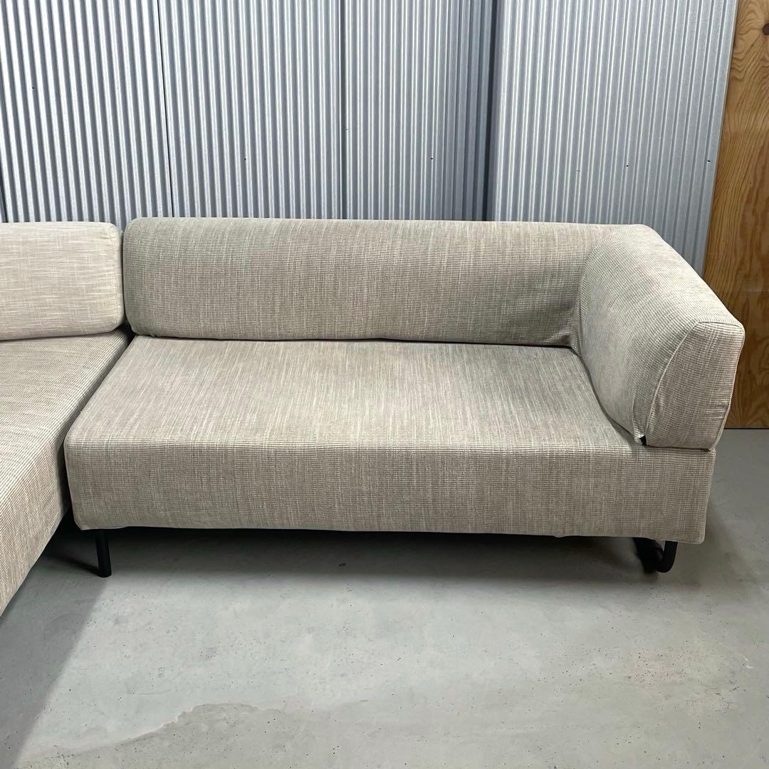 ACTUS】アクタス アームソファ フラットソファ OWN-S ベージュ 美品