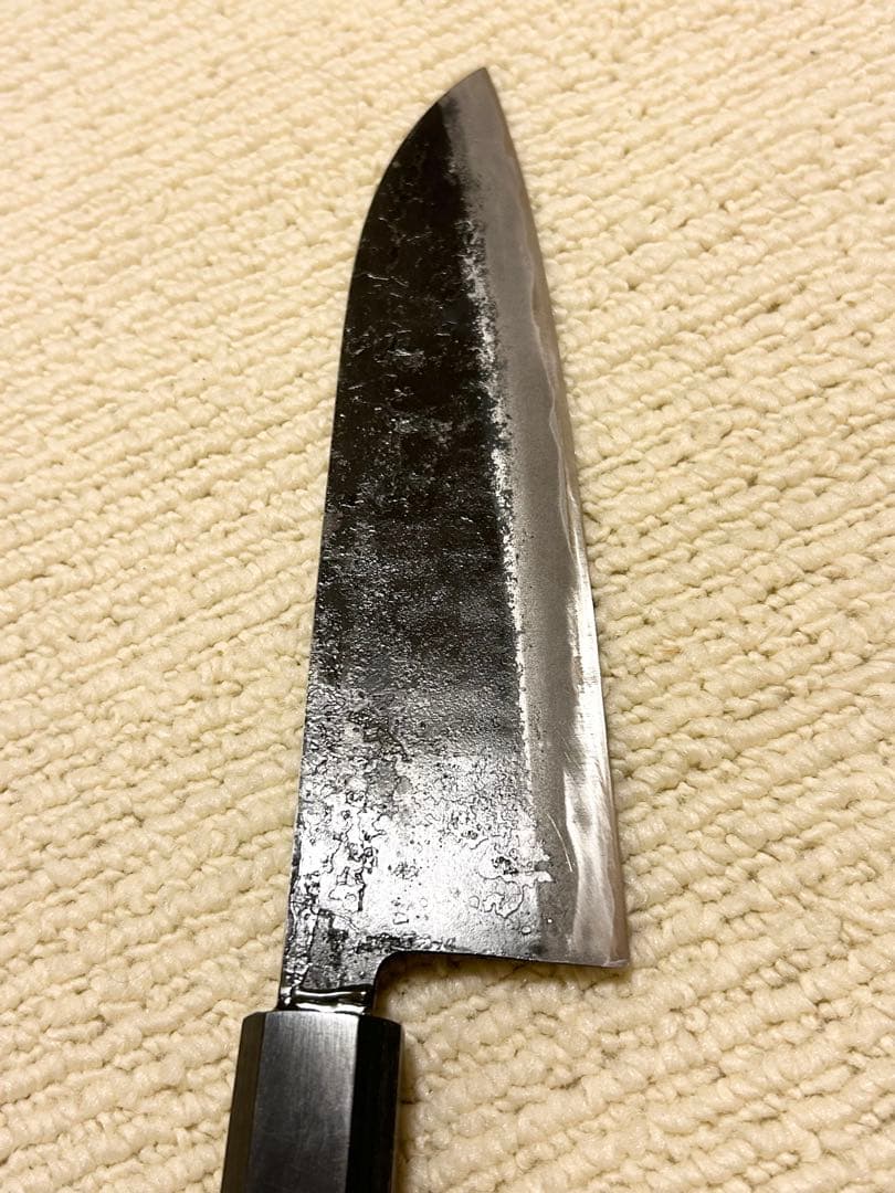 大幅値下げ《希少未使用》手打ち鍛造　備中刀工　武田松水 包丁　新見松水　武田刃物