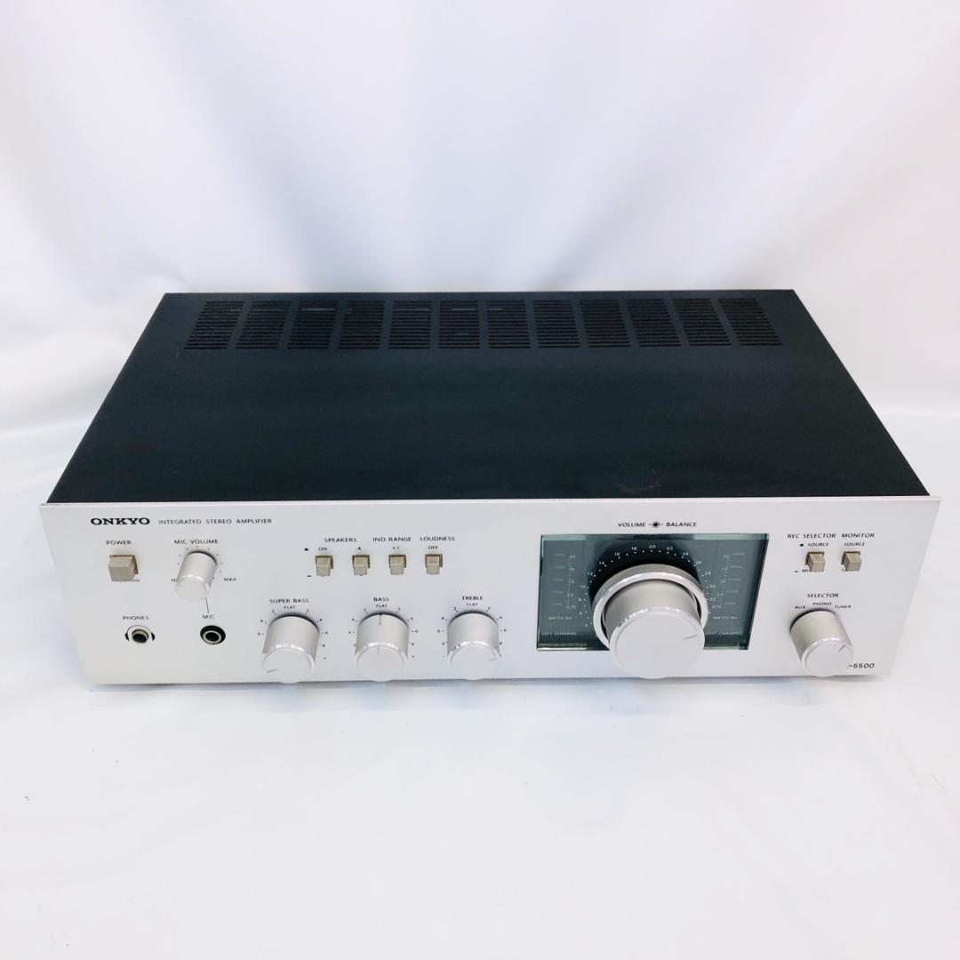 ONKYO オンキヨー プリメインアンプ A-5500 「5877」 - メルカリ