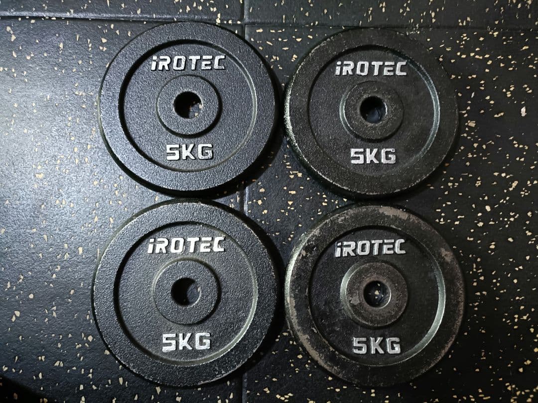 アイロテック iROTEC ダンベルプレート 5kg 4枚 - メルカリ