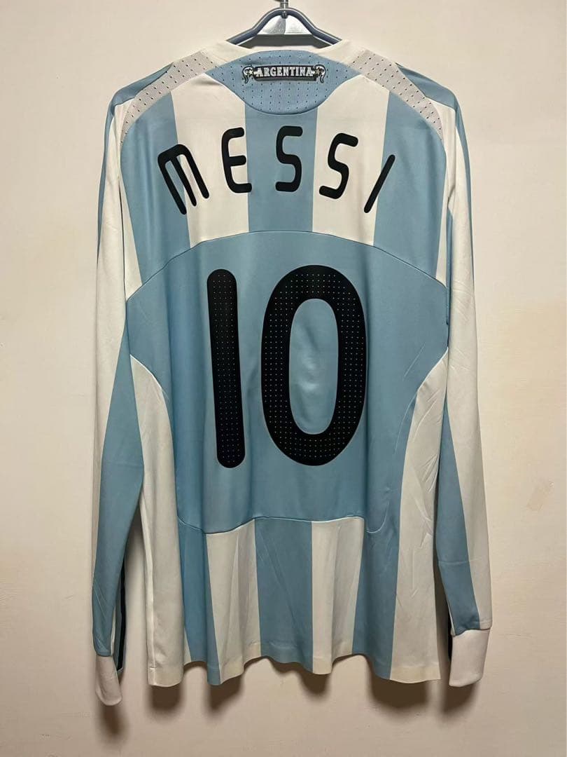 2008 アルゼンチン代表 メッシ プレイヤーズバージョン ユニフォーム 2026年最新】アルゼンチン代表 2008の人気アイテム - メルカリ