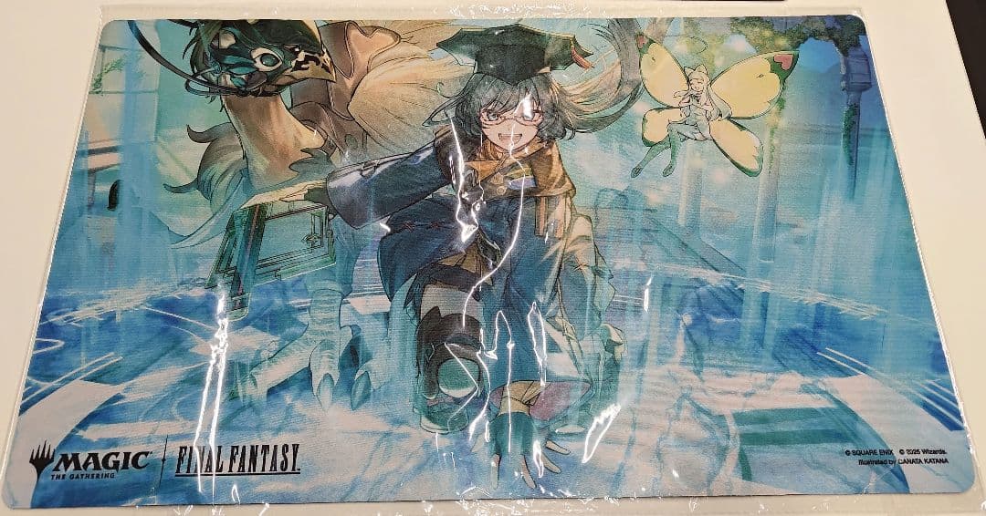 mtg 瞬唱の魔道士 プレイマット FF ファイナルファンタジー-【新発売】