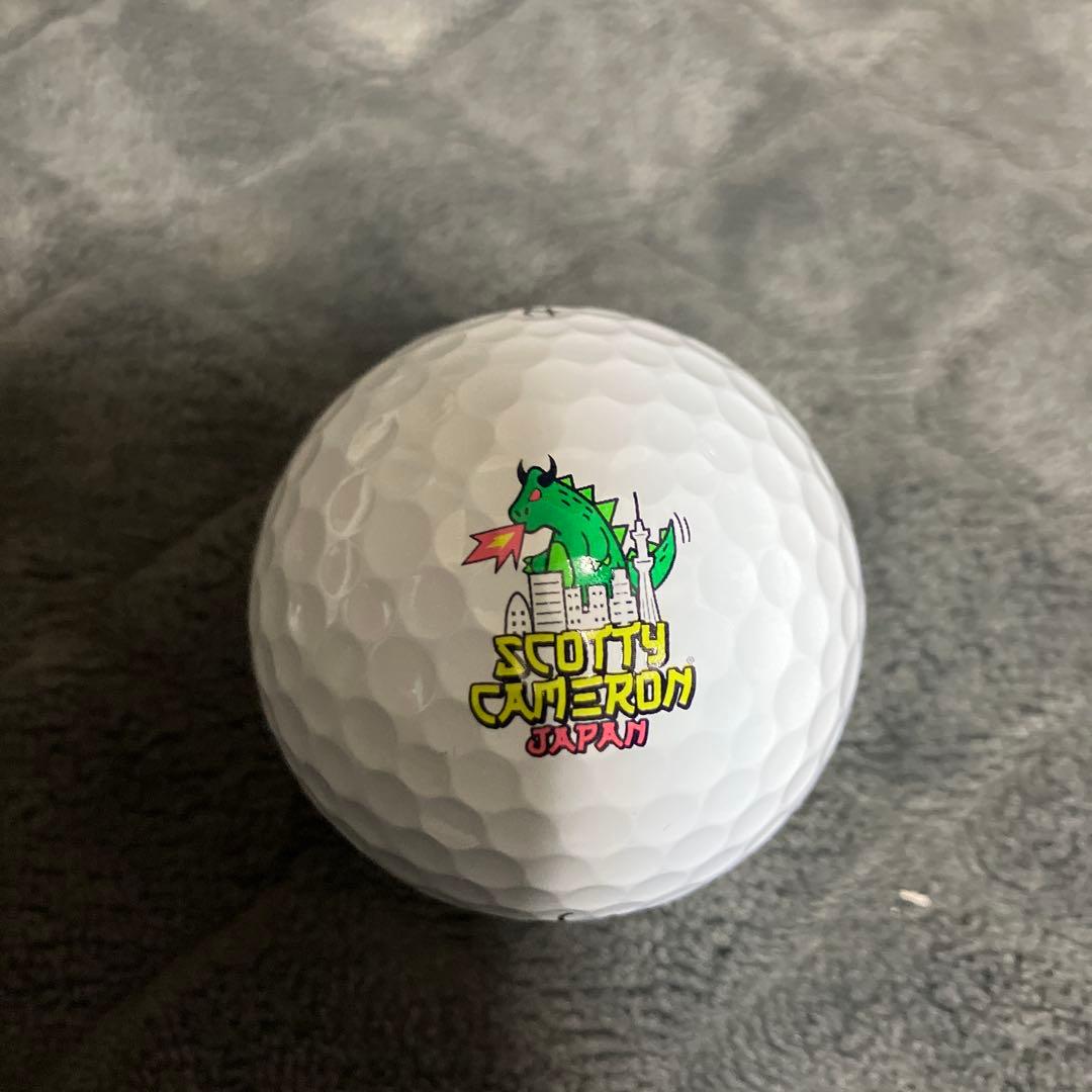 スコッティキャメロン タイトリスト☆ボール PRO V1 ゴジラ ジャパン 限定