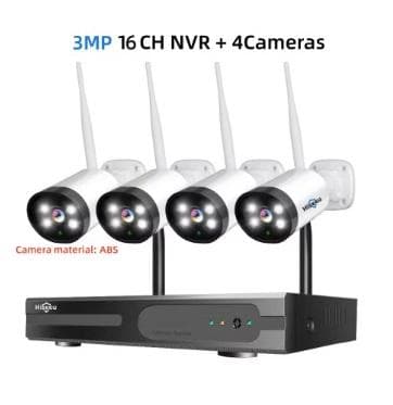 新品 カメラ 4台300万画素 Wi-Fi 監視システム カメラセット 16CH 新品 カメラ 4台300万画素 Wi-Fi 監視システム カメラセット 16CH