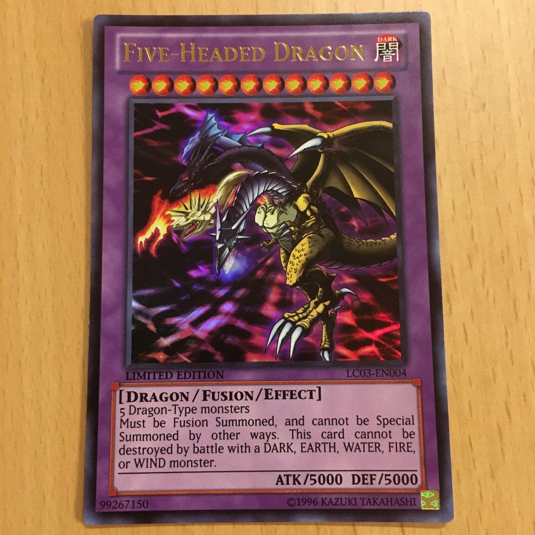 遊戯王 F・G・D ファイブゴッドドラゴン 英語版 - メルカリ