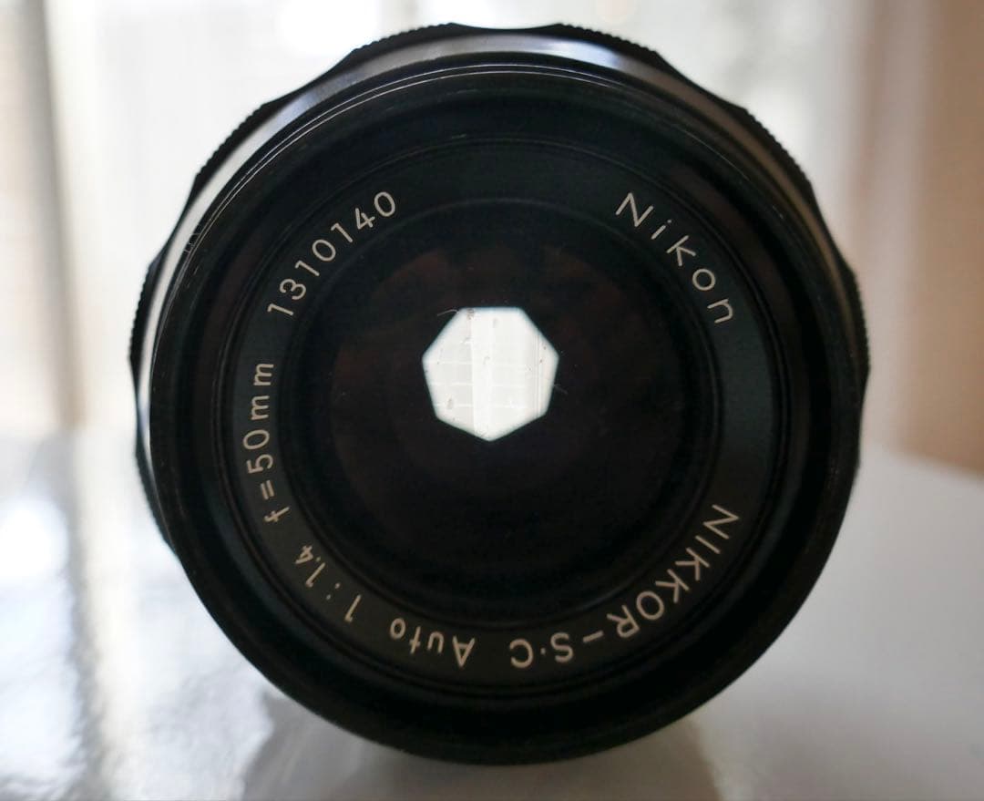 NIKKOR-S.C Auto 50mm f/1.4 マウント加工あり／付属品付