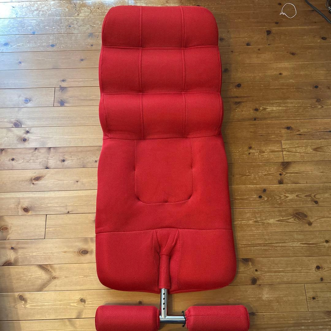 ミズノ 腹筋くんDXレッド座椅子 - メルカリ