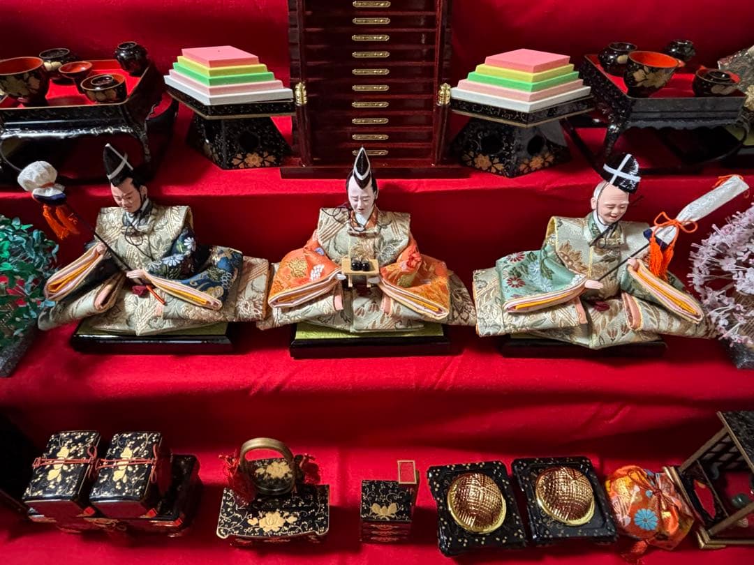 ① 〜⑥分割販売 伝統的な雛人形 7段飾り 秀月セット❣️説明をお読み