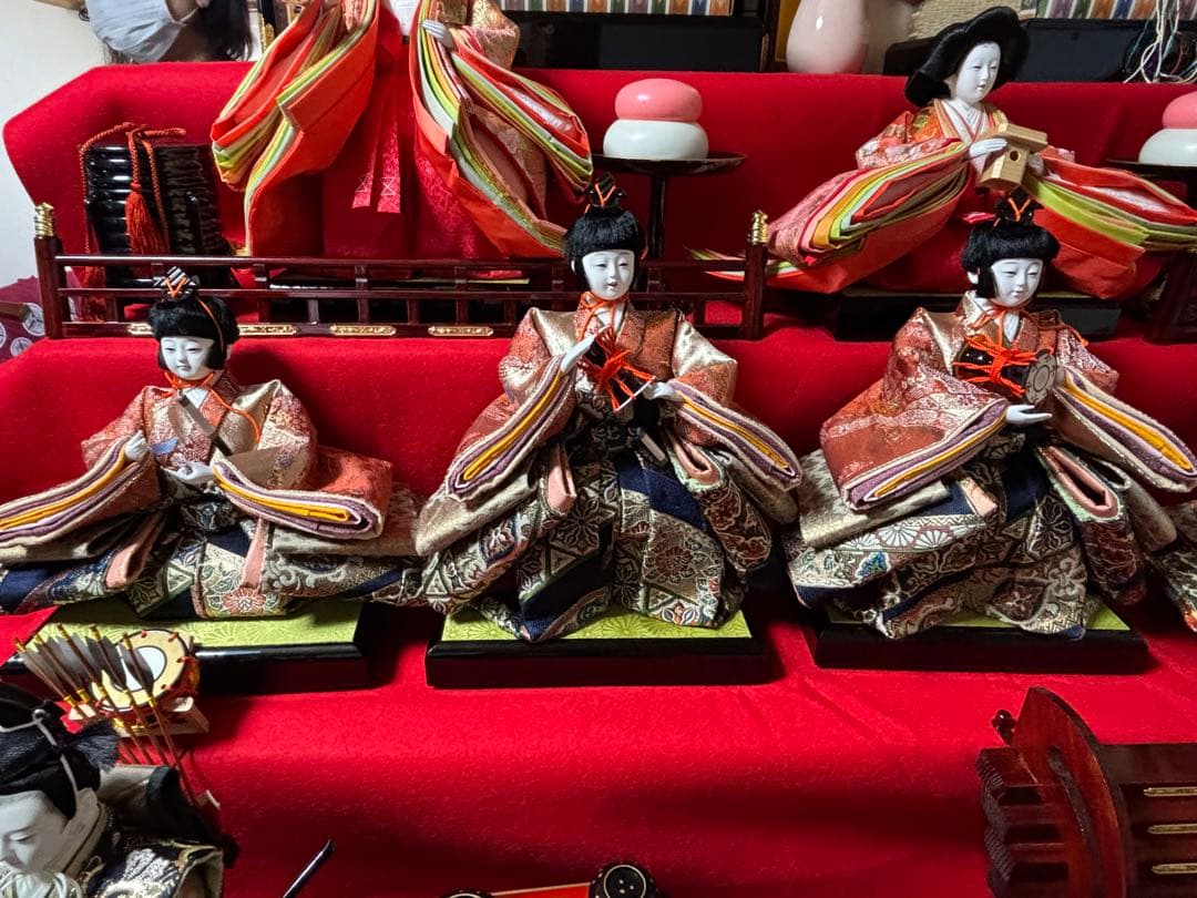 ① 〜⑥分割販売 伝統的な雛人形 7段飾り 秀月セット❣️説明をお読み