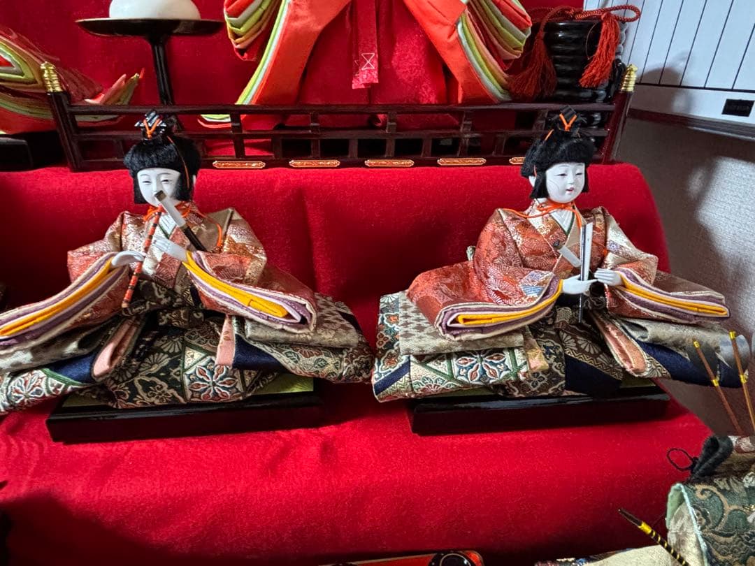 ① 〜⑥分割販売 伝統的な雛人形 7段飾り 秀月セット❣️説明をお読み