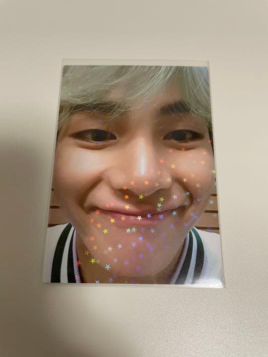 BTS V テヒョン テテ FC 継続特典 トレカ BTS FC特典トレカ V テテ - メルカリ