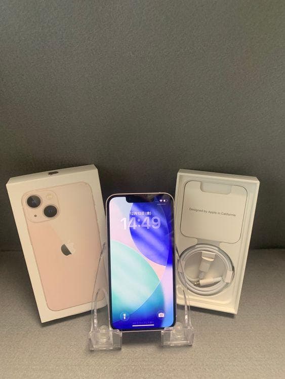 超美品 国内版 SIMフリー iPhone13 mini 256GB ピンク色 iPhone 13 mini - 256GB ピンク SIMフリー｜iPhoneの中古は【セカハン
