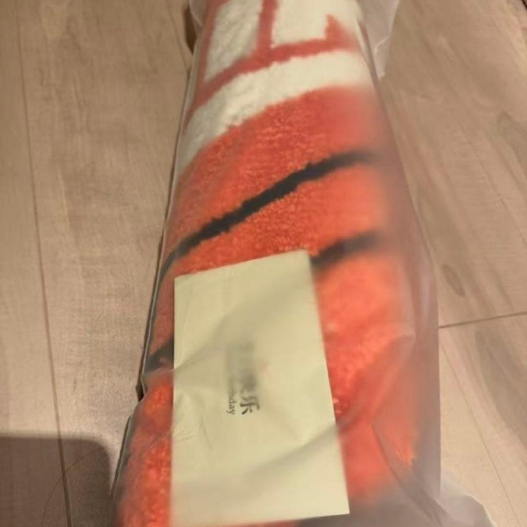 【新品】NIKE BOX RUGMAT \"ORANGE\" 玄関マット　ラグマット