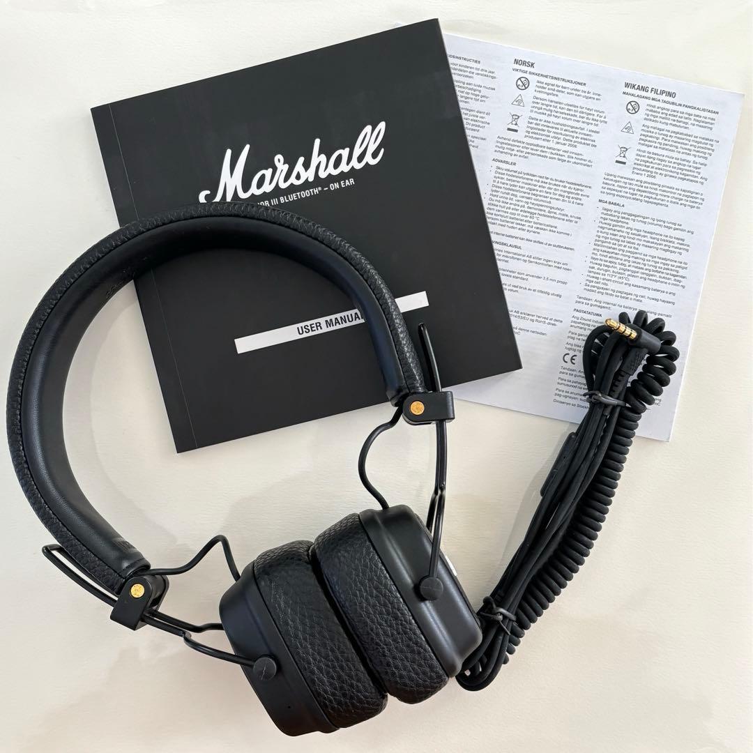 マーシャル MAJOR III BLUETOOTH (BRACK) Marshall Major III Bluetooth Review | PCMag