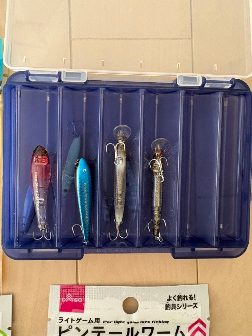 高性能 未使用 ライトゲームセット ジグヘッド ワーム リーダー