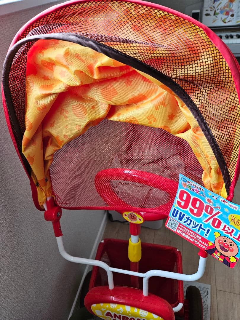 三輪車 アンパンマン デラックス 説明書付き - メルカリ