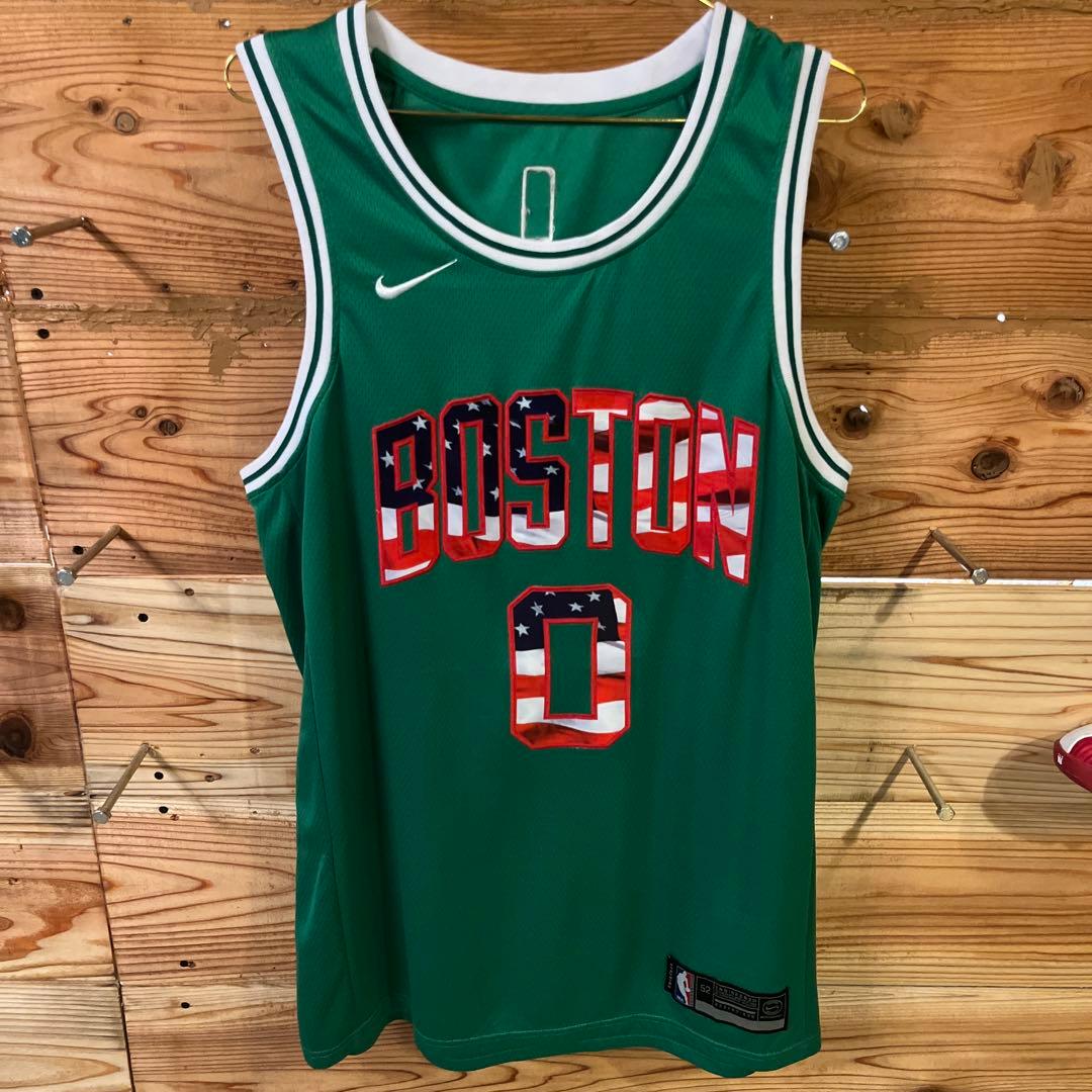 NBA NIKE セルティックス テイタム 星条旗カスタムエディション 52 NIKE公式】ジェイソン テイタム ボストン セルティックス シティ