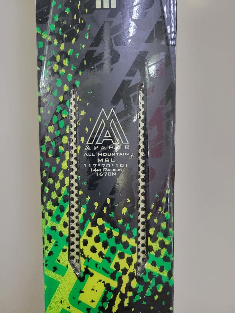 K2 APACHE MSL 167 MARKER MX12.0 スキー板 - メルカリ