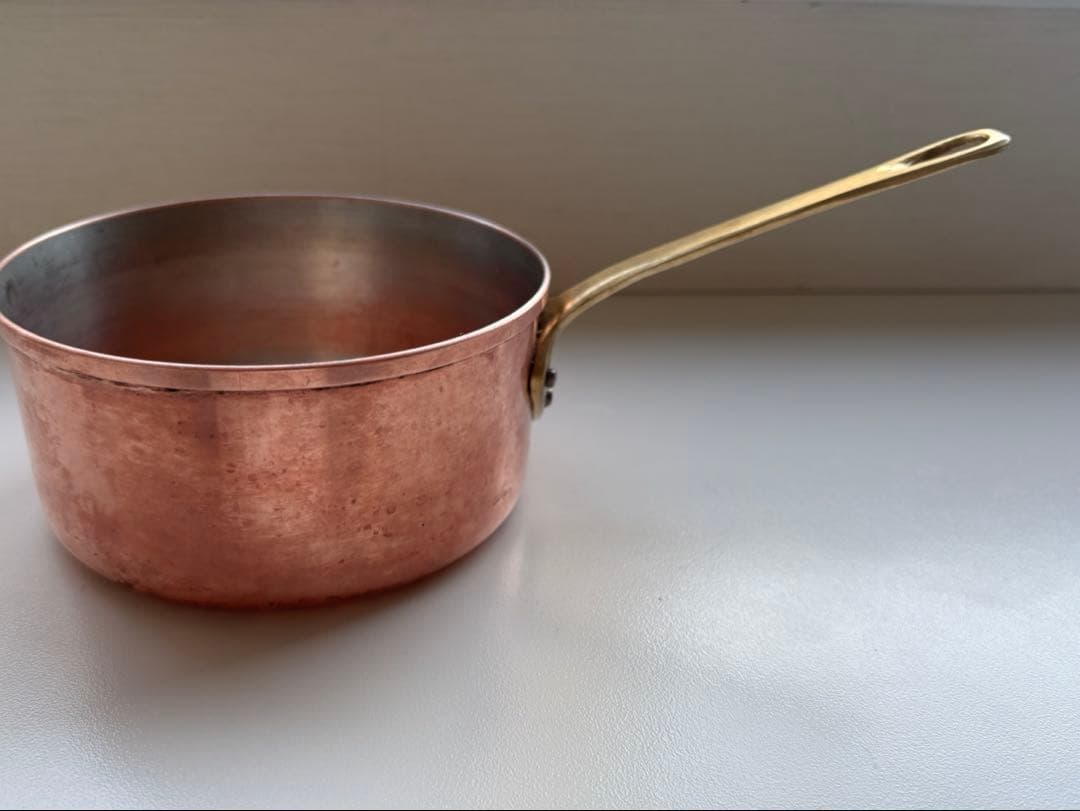 フランス製アンティーク 銅鍋 - メルカリ