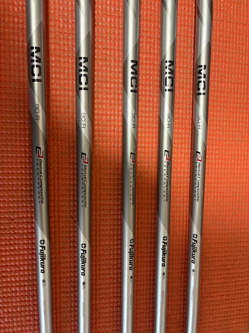 フジクラMCI 90- R 6I〜Pw 5本セット 楽天市場】ZXi5 ブラッククロム アイアン6本set(5I-PW)[5P]スリクソン
