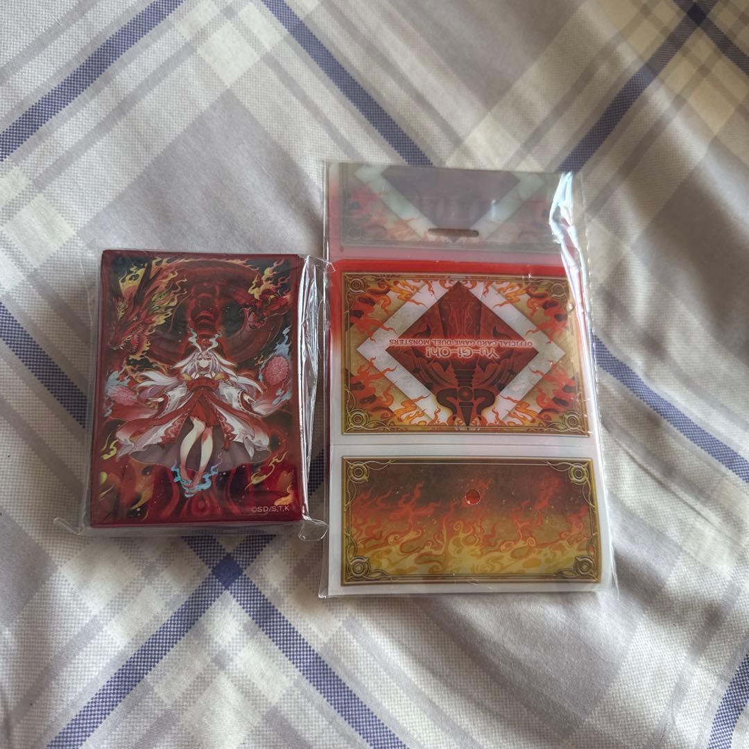 遊戯王 倶利伽羅天童 未開封スリーブ+デッキケース - メルカリ