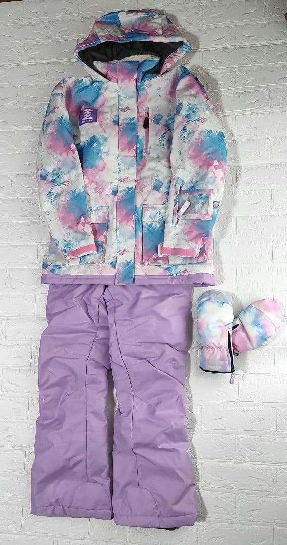 Bannne バンネ スノーウェア 160 女の子 楽天市場】ジュニア ガールズ スキーウェア 上下セット スノーウェア