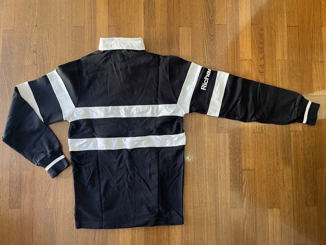 最低 価格スポーツ - Richardson ラガーシャツ S ブラック/ホワイト