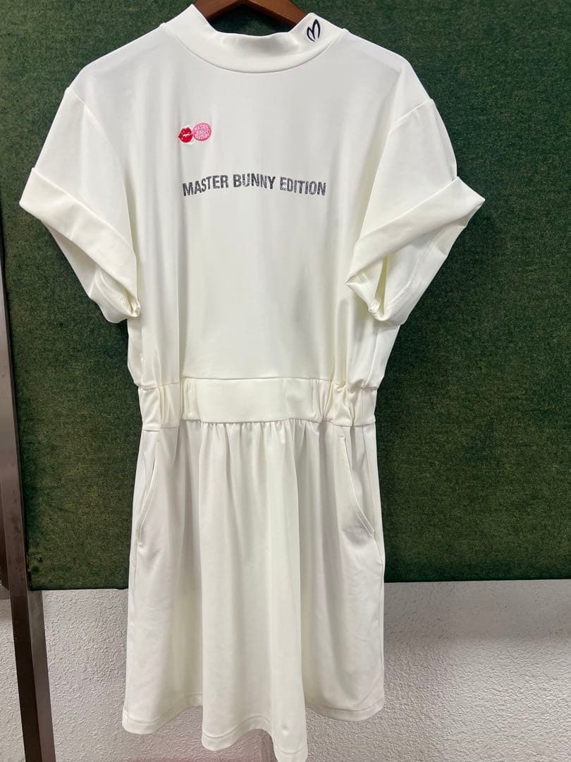 MASTER BUNNY EDITION ワンピース サイズ2 ホワイト レインワンピース ＜無地＞ (LADIES) | MASTER BUNNY EDITION