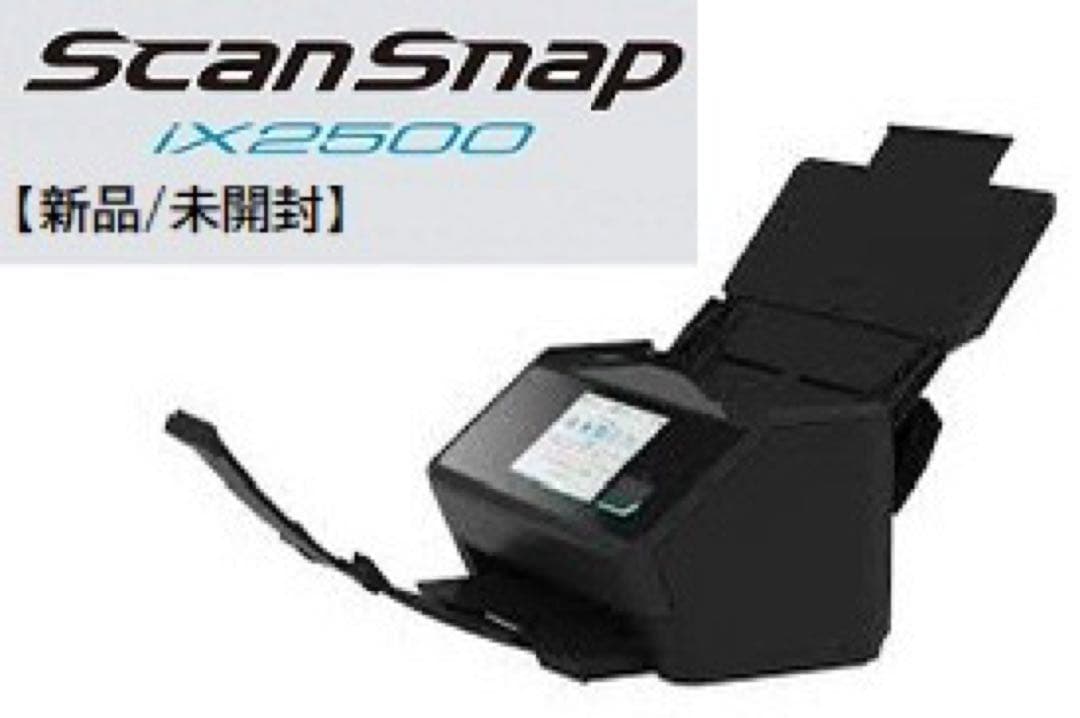 新品/未開封】ScanSnap iX2500 RICOH ブラックモデル - メルカリ