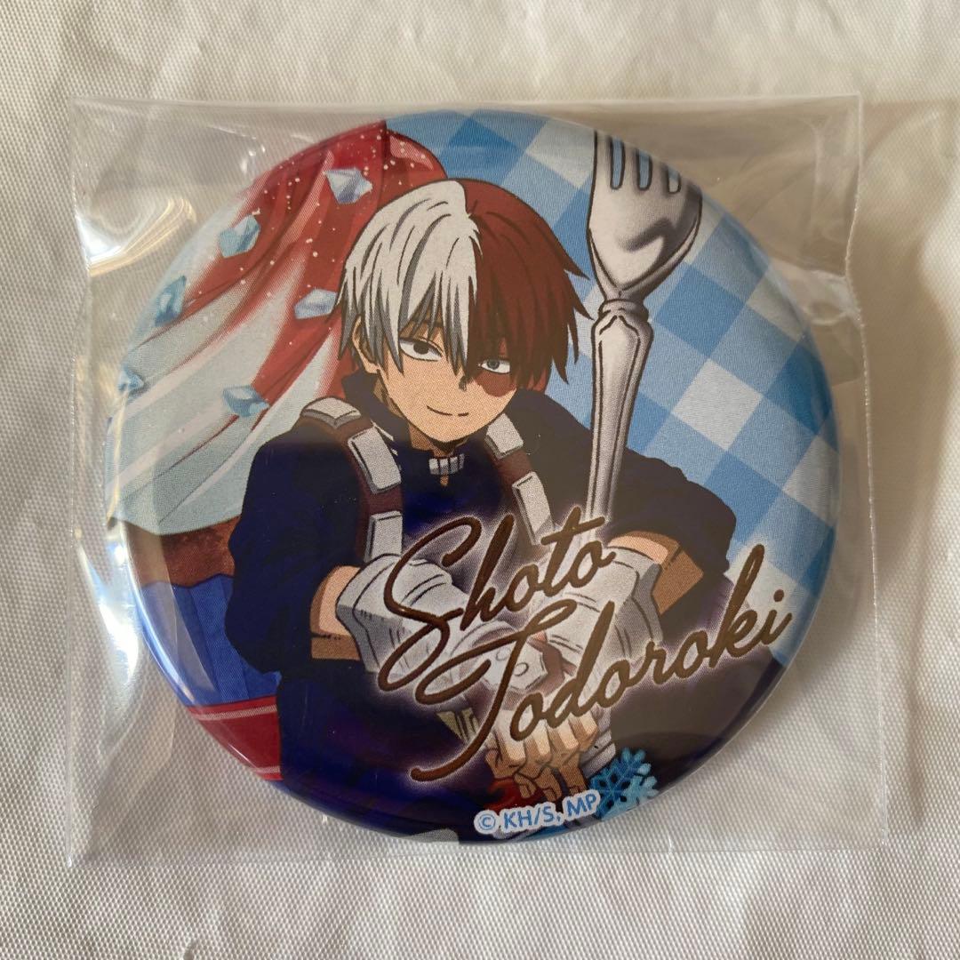 ヒロアカ 轟 カップケーキ 缶バッジ - メルカリ